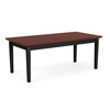 Lesro Lenox Steel Coffee Table, Canyon Cherry LS0840